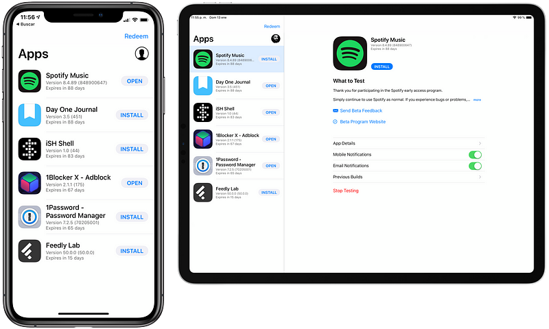 Cómo conseguir versiones beta de aplicaciones para iOS