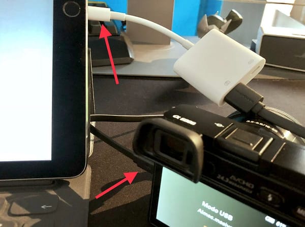 Utilizando el iPad Pro en viaje como backup fotográfico de mi cámara