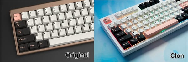 La polémica de los sets de keycaps clones