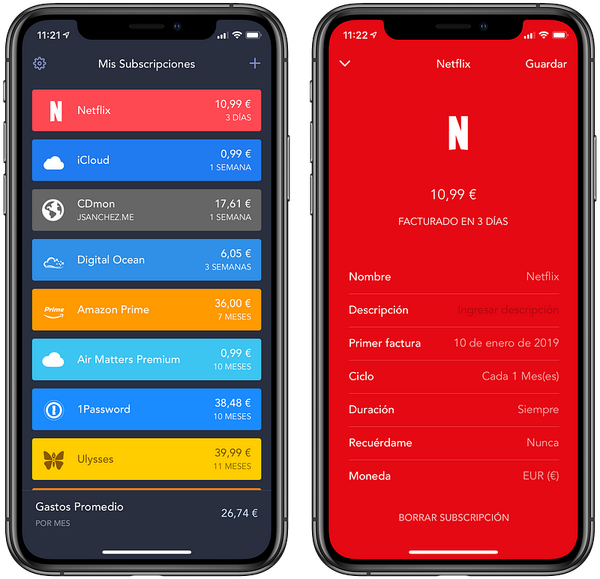 Bobby: La app con la que llevar el control de las suscripciones