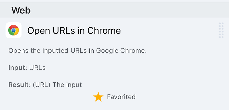 Apple actualiza Workflow y regresa la compatibilidad de Chrome y Pocket