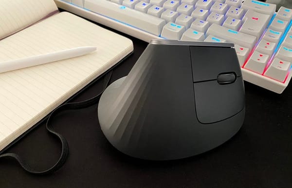 Mi primer ratón vertical, el Logitech MX Vertical